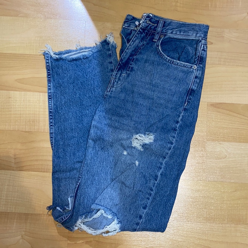 urban outfitters high rise baggy jeans